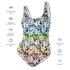 Queer Pride Aloha One-Piece Swimsuit